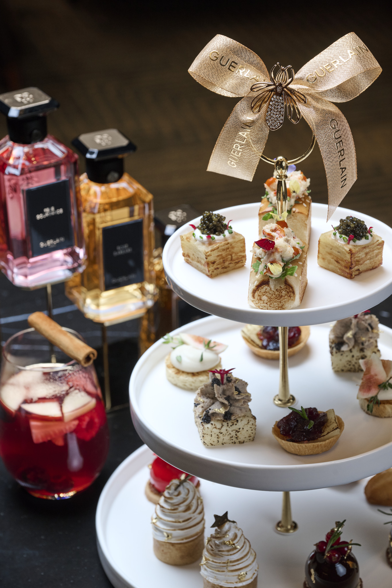 St. Regis Macao 2025 Christmas Festive Photography Shooting, GUERLAIN crossover tea set, Fine Dining, Michelin star restaurant