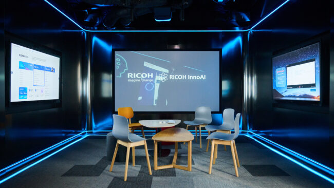 RICOH AI EXPERIENCE CENTER, INTERIOR PHOTOGRAPHY, COMMERCIAL PHOTOGRAPHY.
