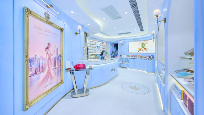 interior photography of cookie quartet in commercial photogrpahy
