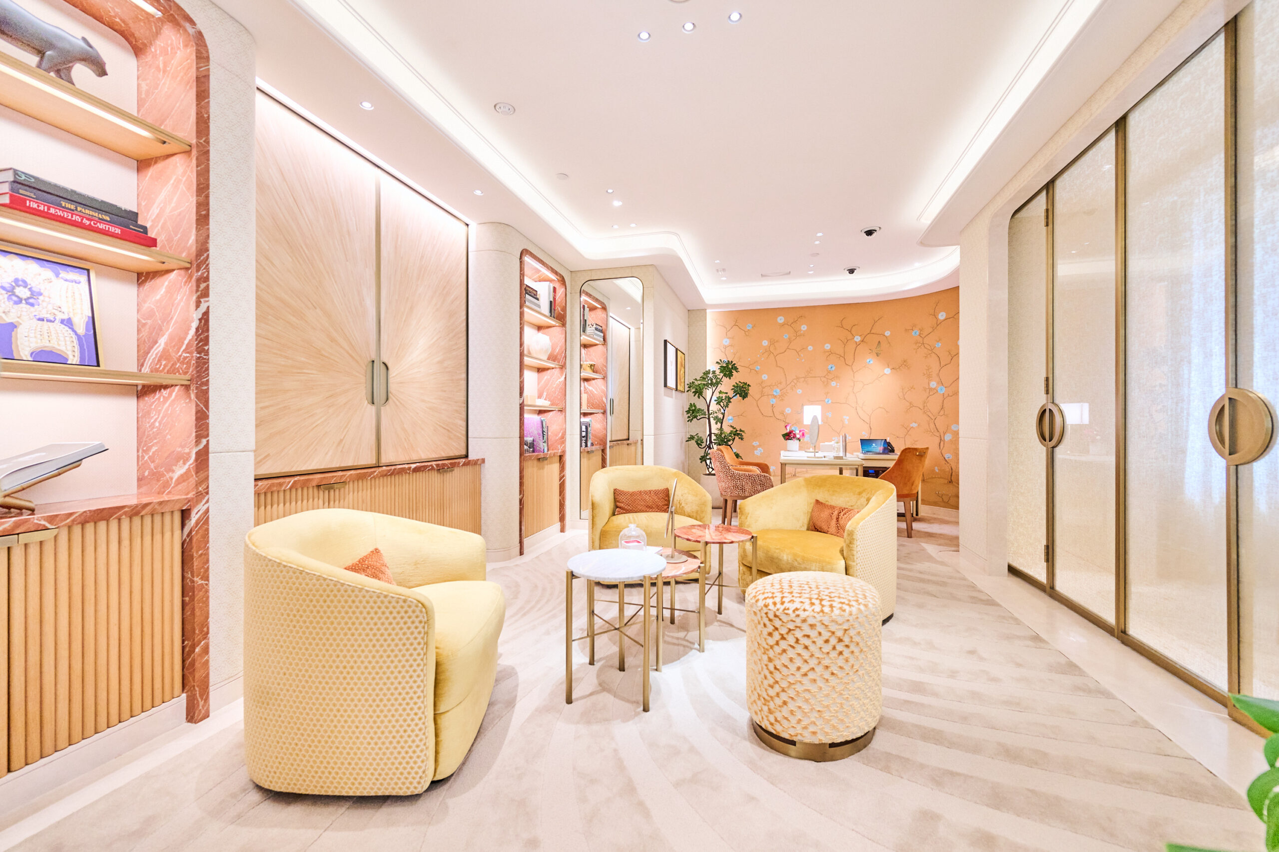 interior design photography for luxury brand - Cartier at Lee Garden 5 Hong Kong