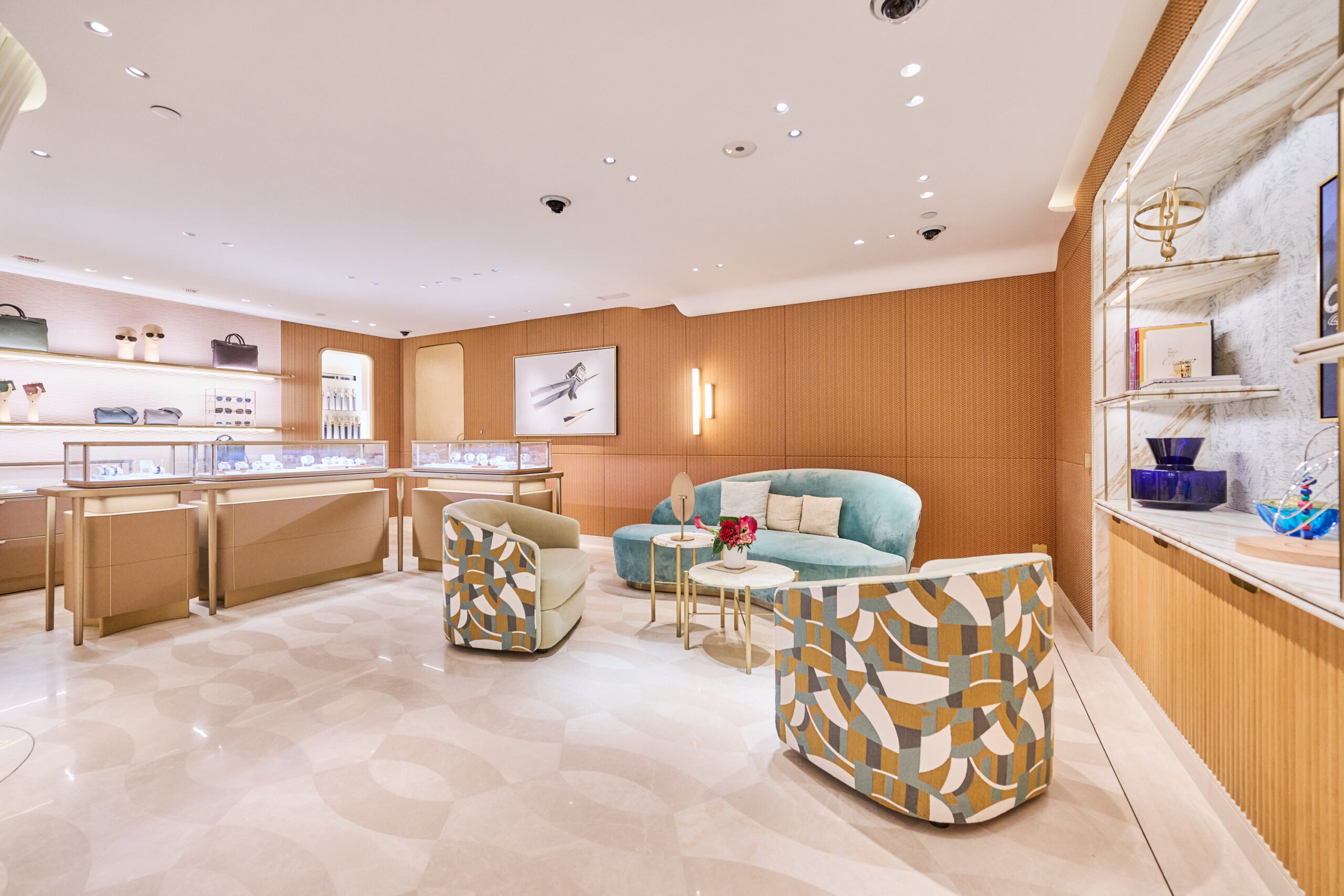 interior design photography for luxury brand - Cartier at Lee Garden 5 Hong Kong