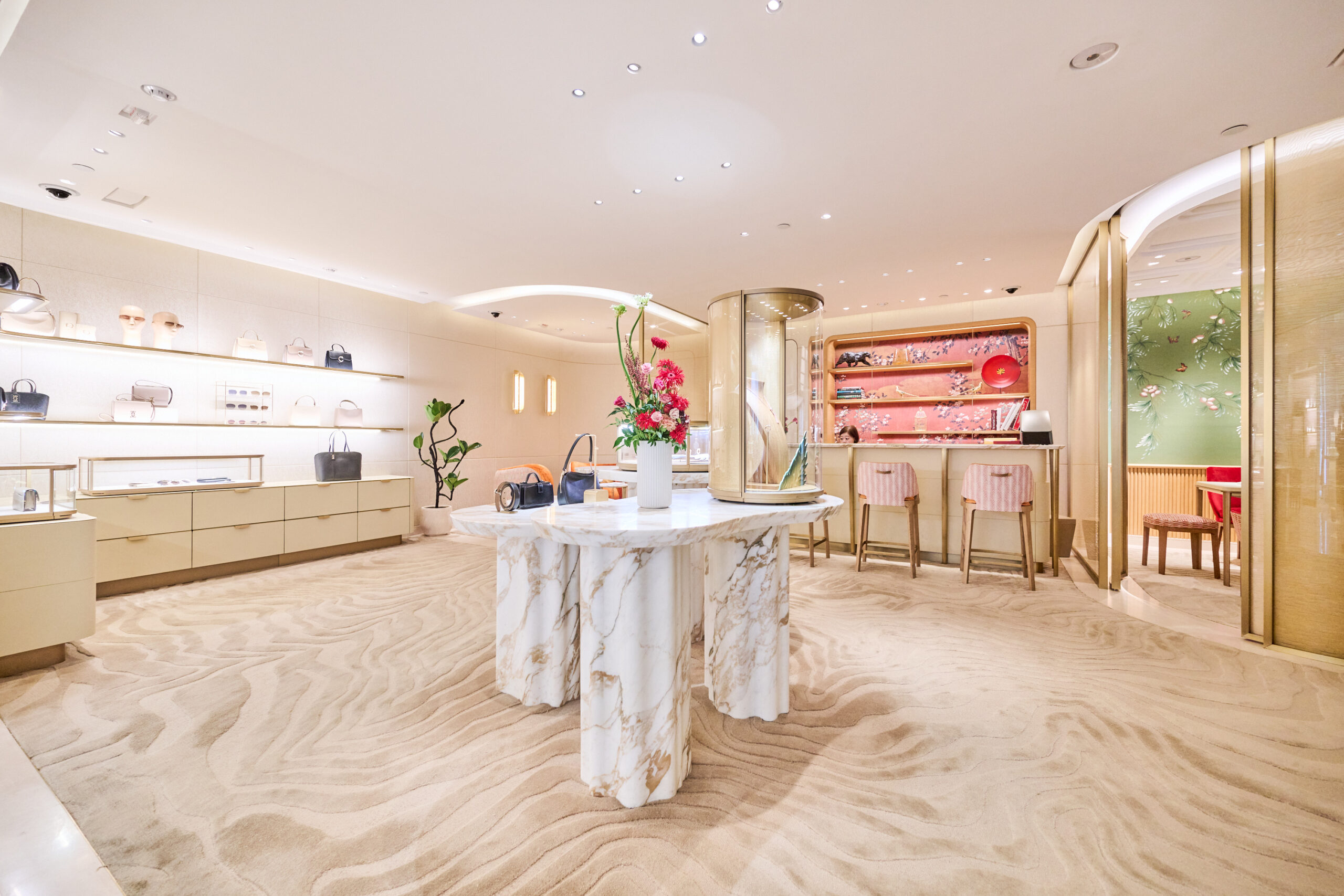 interior design photography for luxury brand - Cartier at Lee Garden 5 Hong Kong