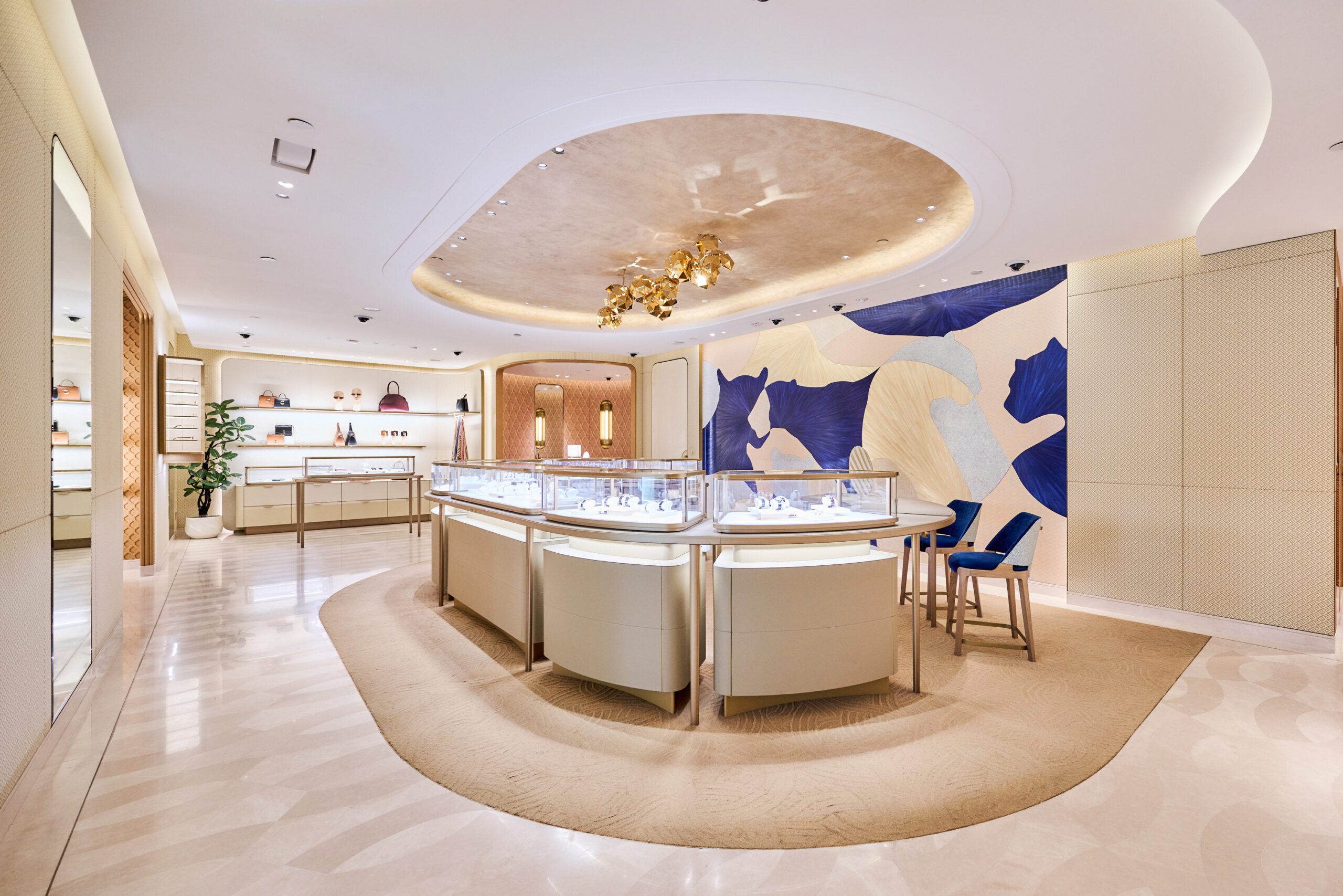 interior design photography for luxury brand - Cartier at Lee Garden 5 Hong Kong